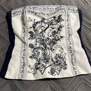 Corset strapless top